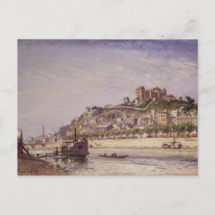 Cartão Postal O Saone em Lyon, 1875