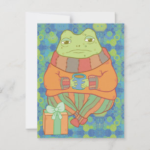 Cartão Postal O Sapo Cozy