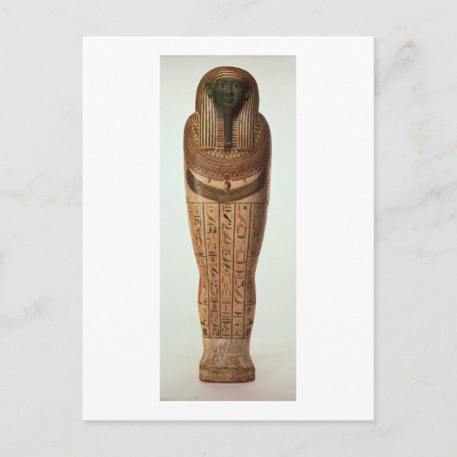 Cartão Postal O sarcófago de Psamtik I (664-610 a.C.) Atrasado p (Frente)