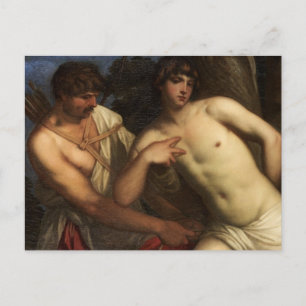 Cartão Postal O Sebastian é Bound.