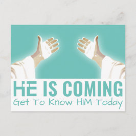 CARTÃO POSTAL O SEGUNDO VINDO