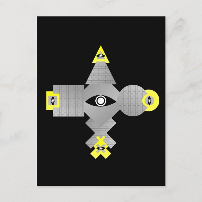 Cartão Postal O selo do Excelente (Frente)