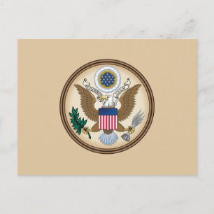 Cartão Postal O selo do Excelente (original)