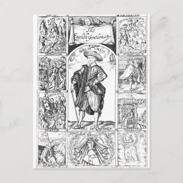Cartão Postal O senhor inglês (Frente)