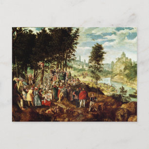 Cartão Postal O Sermão das Ruas, João Batista, c.1550