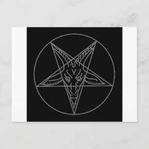 Cartão Postal O Sigilo do Baphomet