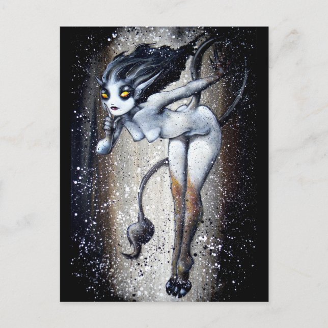 Cartão Postal "O Silencioso" (Frente)