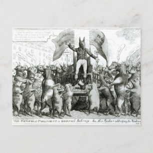 Cartão Postal O Smithfield Parlamento: Sufrágio Universal