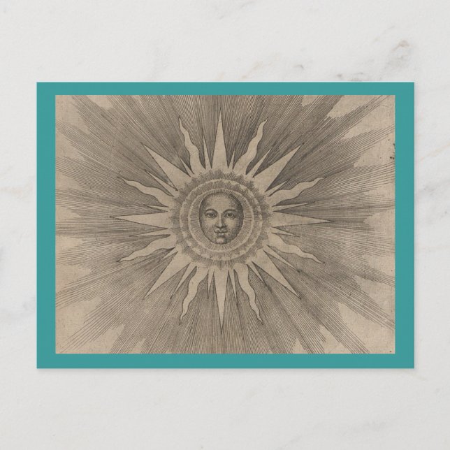 Cartão Postal O Sol (Frente)