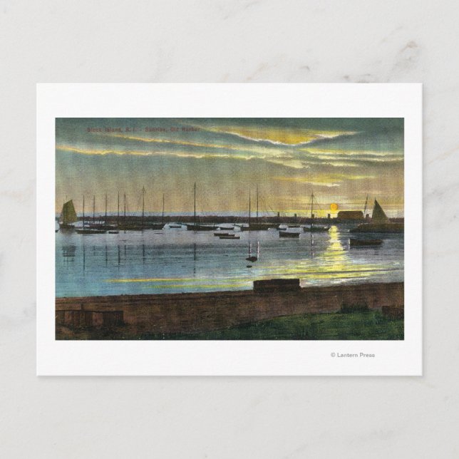 Cartão Postal O Sol no Velho Porto (Frente)