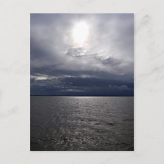 Cartão Postal O Sol sobre o Solente