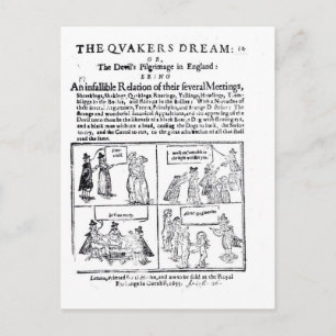 Cartão Postal O Sonho dos Quakers