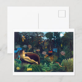 Cartão Postal O Sonho | Henri Rousseau |