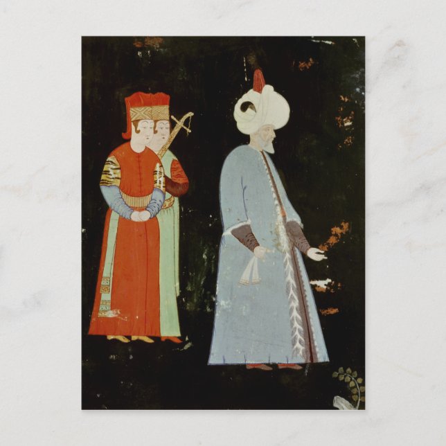 Cartão Postal O Sultão Suleyman, o Magnífico (Frente)