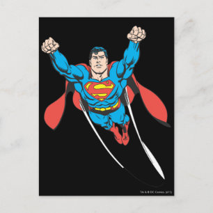 Cartão Postal O Super-Homem Voa para a Frente