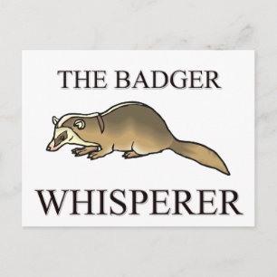 Cartão Postal O Sussuro Badger