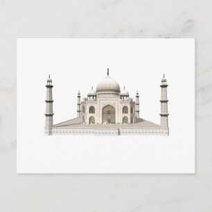 Cartão Postal O Taj Mahal: Modelo 3D: