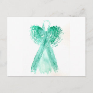 Cartão Postal O Teal Angel 2 de Kolleen