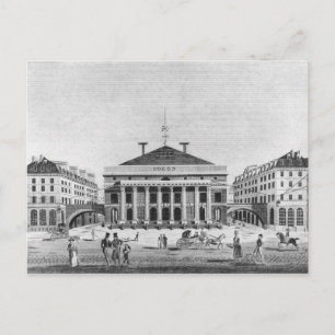 Cartão Postal O Teatro de Odeon, 1830