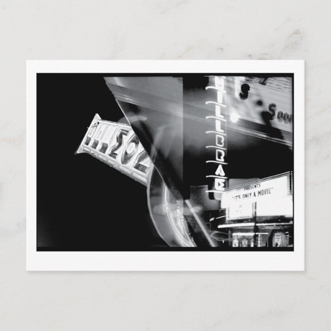 Cartão Postal O Teatro: Obsoleto do Século 20 (Frente)