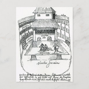 Cartão Postal O Teatro Swan, Southwark