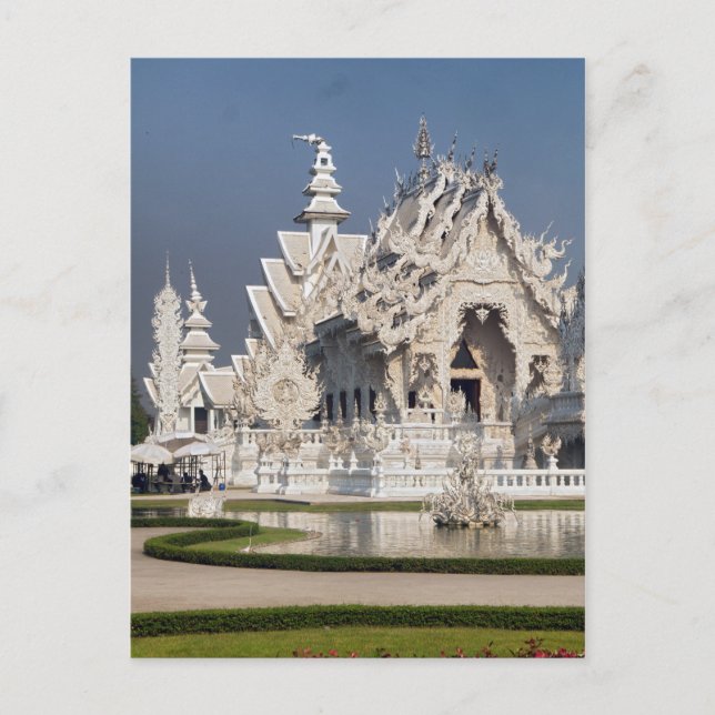 Cartão Postal O Templo Branco (Wat Rong Khun), Tailândia (Frente)