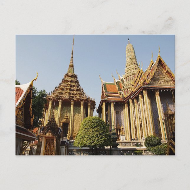 Cartão Postal O templo real (Frente)