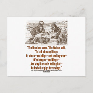 Cartão Postal O Tempo Da Maravilha Chegou Ao Vidro