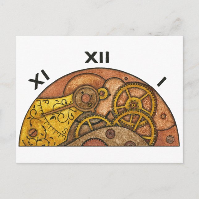 Cartão Postal O tempo muda tudo (Frente)