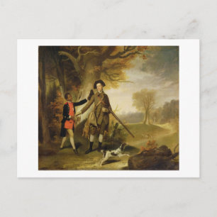 Cartão Postal O Terceiro Duque de Richmond (1735-1806) fora Shoo