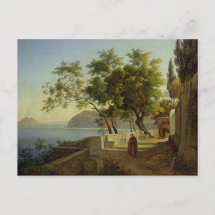 Cartão Postal O Terrace das Capucinas em Sorrento, 1828