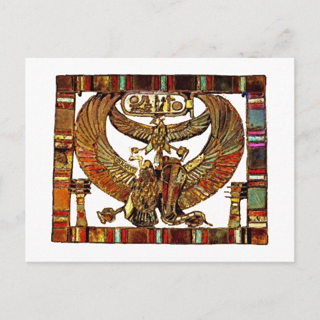 Cartão Postal O tesouro de Khaemwaset (Frente)