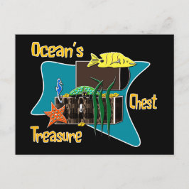 Cartão Postal O tesouro do oceano