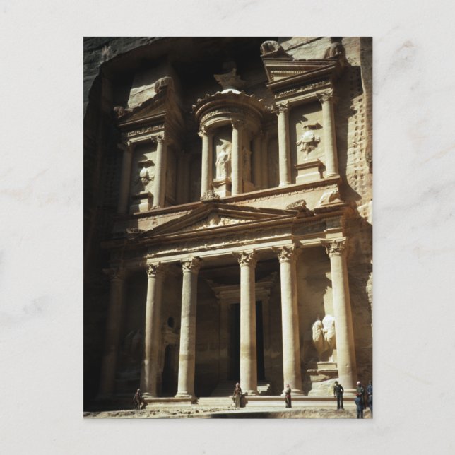 Cartão Postal O Tesouro, Petra (Frente)