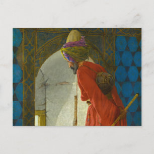 Cartão Postal O Treinador de Tortoise, 1906, por Osman Hamdi Bey