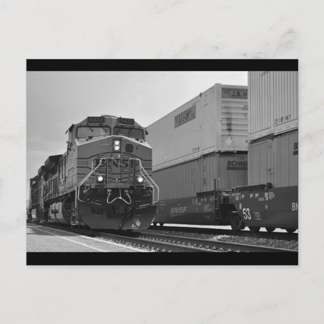 Cartão Postal O trem (Frente)