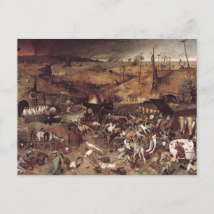 Cartão Postal O Triunfo da Morte por Peter Bruegel