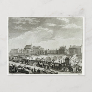 Cartão Postal O triunfo de Voltaire