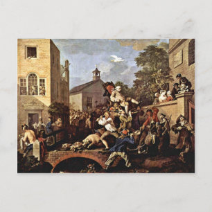 Cartão Postal O Triunfo Dos Deputados Por Hogarth William