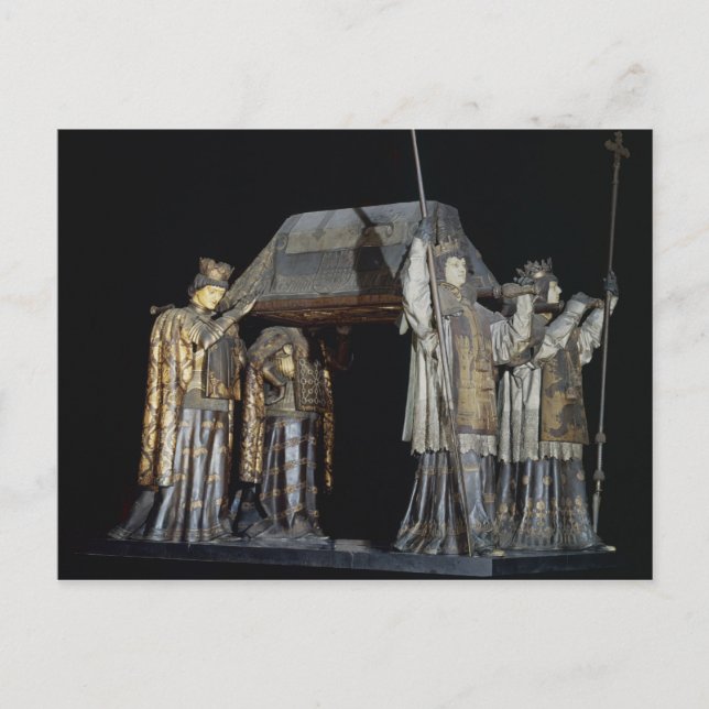 Cartão Postal O túmulo de Cristóvão Colombo (Frente)