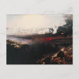 Cartão Postal O último julgamento de John Martin