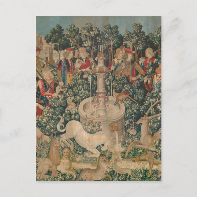 Cartão Postal O Unicórnio É Encontrado (Frente)