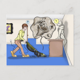 Cartão Postal O vácuo de torção