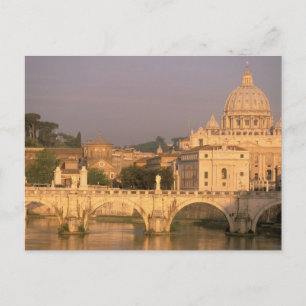 Cartão Postal O Vaticano Basílica de São Itália, Roma