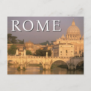Cartão Postal O Vaticano Itália, Roma Obrigado