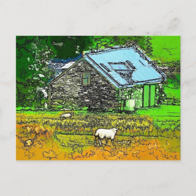 CARTÃO POSTAL O VELHO BARN (Frente)