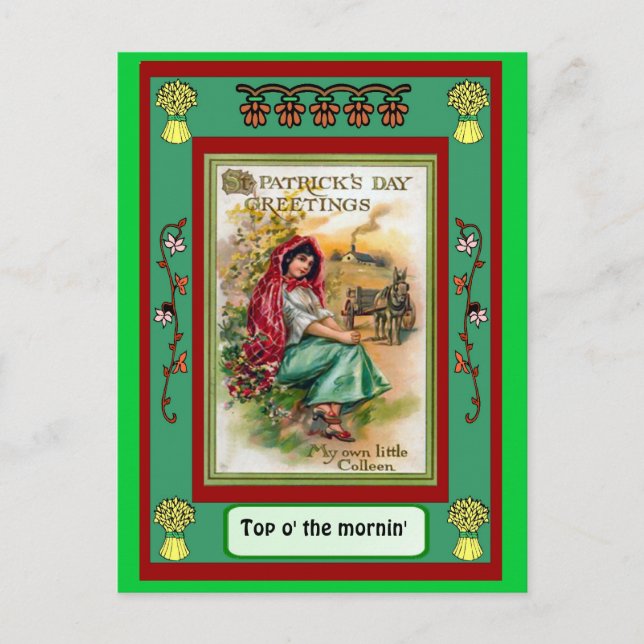 Cartão Postal O velho país (Frente)