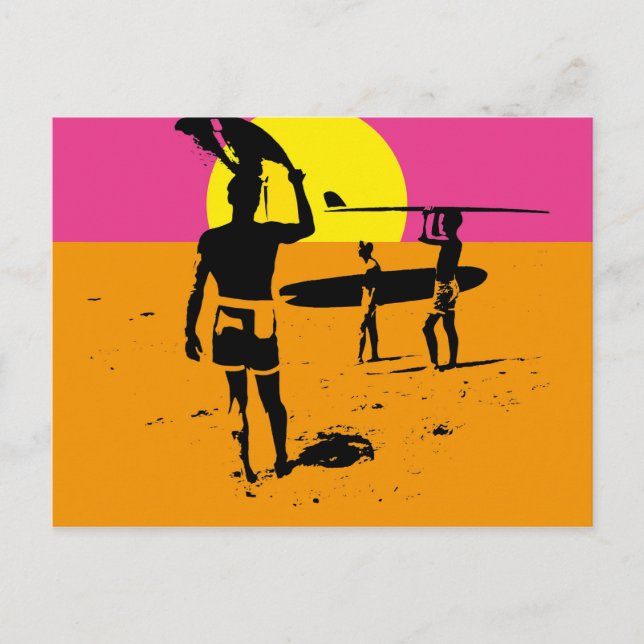 Cartão Postal O Verão Infinito - 15 de junho de 1966 (Frente)