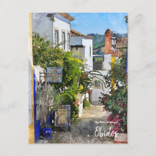 Cartão Postal O Verdadeiro Portugal - Óbidos