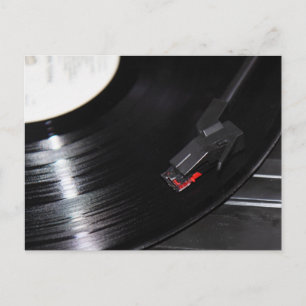 Cartão Postal O vinil não é morto
